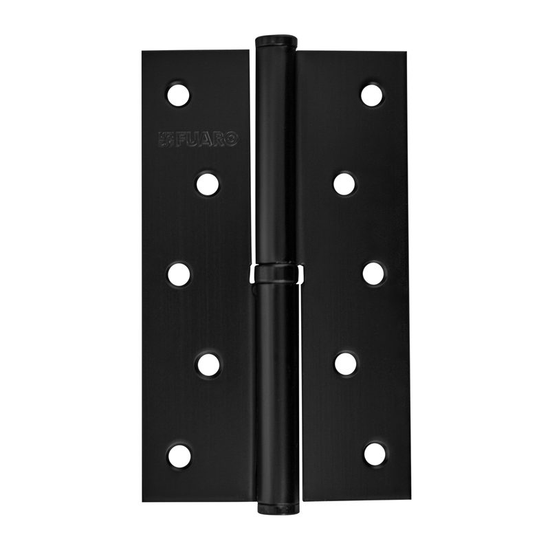 Петля съемная IN5430SR-BL BL правая (413/BL-5 125x75x2,5) мат. черный БЛИСТЕР