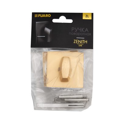 Ручка поворотная BK6.K.ZL52 SSG-39 сатинированное золото, фото 2
