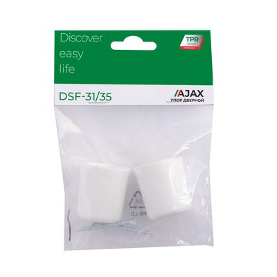 Упор дверной DSF-31/35 WH белый, фото 2