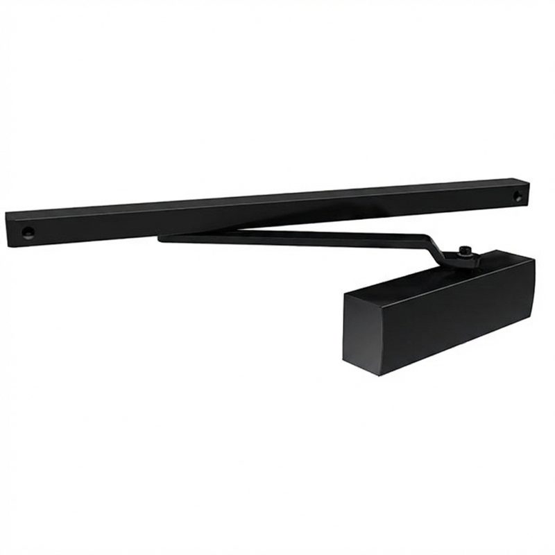 Доводчик дверной со скользящей тягой DCSLIDER45 BL