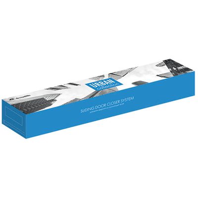 Доводчик дверной со скользящей тягой DCSLIDER85 BL, фото 2