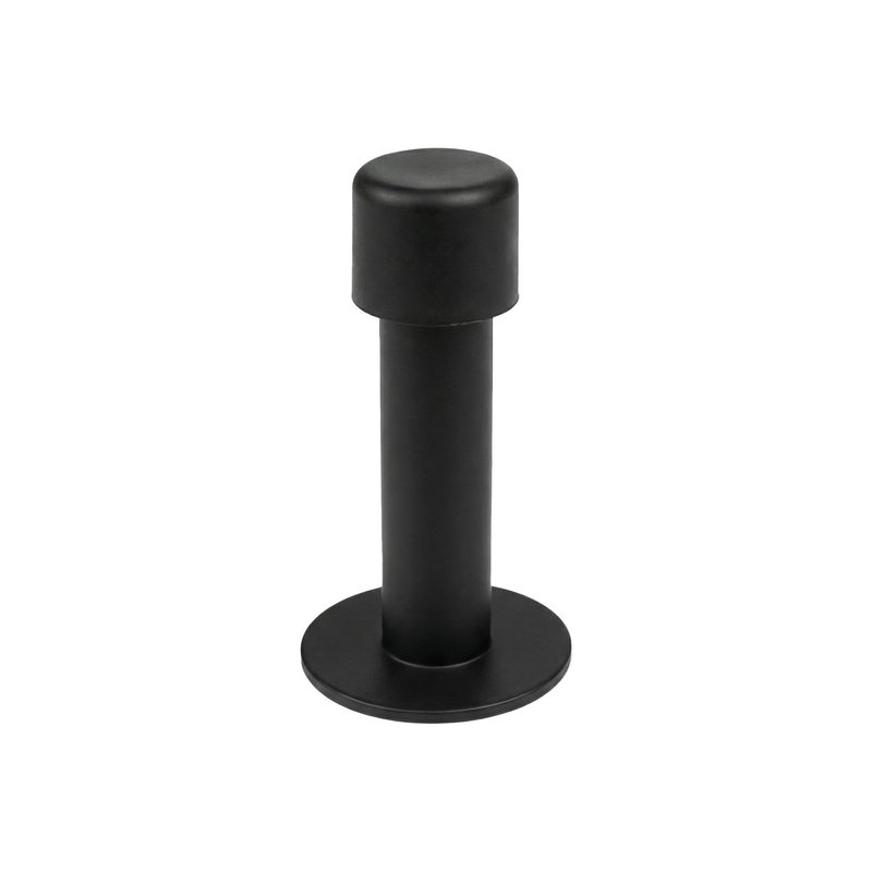 Упор дверной настенный DFIX/W85 INOX BL-24 черный