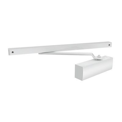 Доводчик дверной со скользящей тягой DCSLIDER45 WH