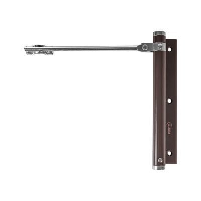 Доводчик дверной пружинный SDC1040 BR 40 кг (коричневый)