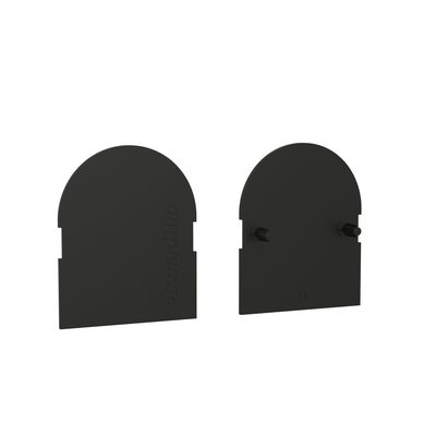 Декоративная накладка Armadillo для скрытой петли U3D6000 2шт. (FRAME) (11) BL черный
