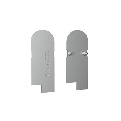 Декоративная накладка Armadillo для скрытой петли U3D2400 2шт. (DOOR) SC мат. хром