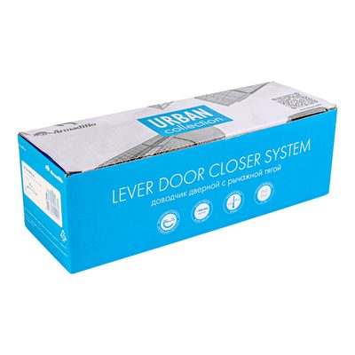 Доводчик дверной с рычажной тягой DCLEVER85 BL, фото 2