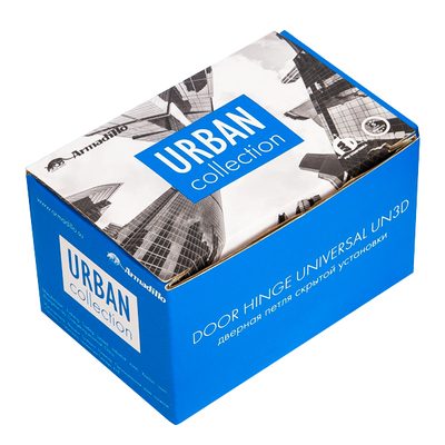 Петля скрытой установки U3D4000 CP (9540UN3D) хром, фото 2