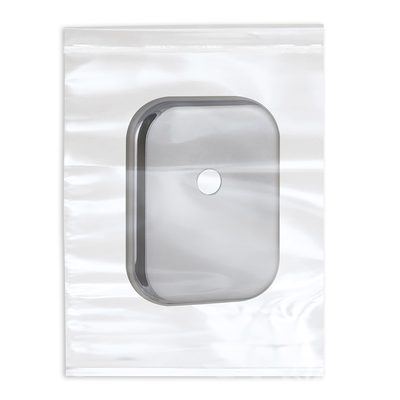 Накладка на шток цилиндра ESC.O.XL/K.486 (ESC 486-O SQ XL) SSC сатинированный хром (1шт.), фото 2