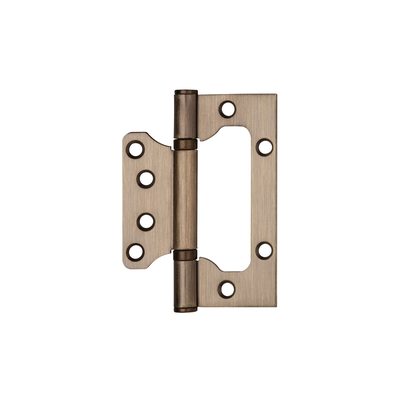Петля универсальная без врезки IN4000W AB (100/P-2B 100x2,3) бронза
