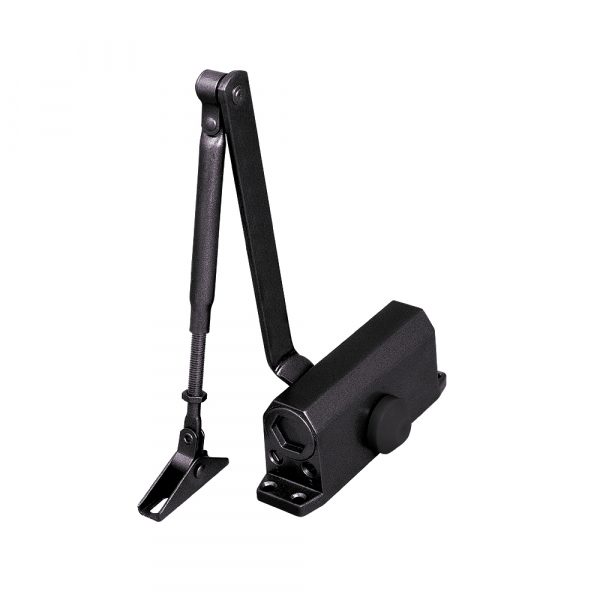 Доводчик дверной SDC2040 BL 55-80 кг (черный)